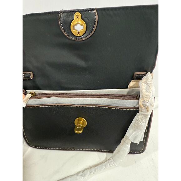 Fossil Ainsley Wallet Crossbody, Multi Color Chain Strap Bag, Y2K Minimalist - Picture 7 of 9